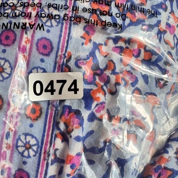 Poupette St Barth Top Womens size Small Nana Light Blue Paquerette Cotton Resort - Picture 16 of 16